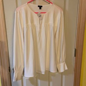 Ann Taylor Blouse Sz L EUC